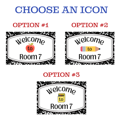 Welcome to Room... Classroom Banner