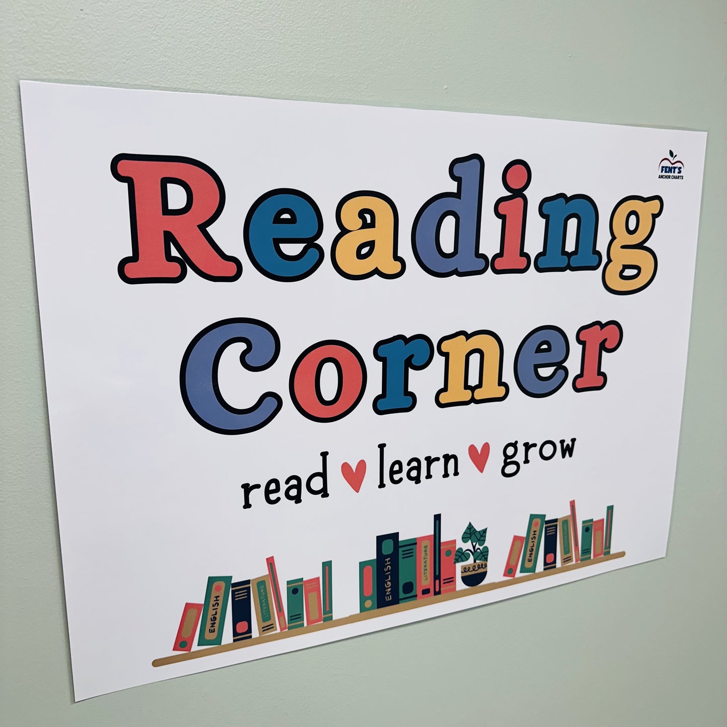 "Reading Corner" Anchor Chart