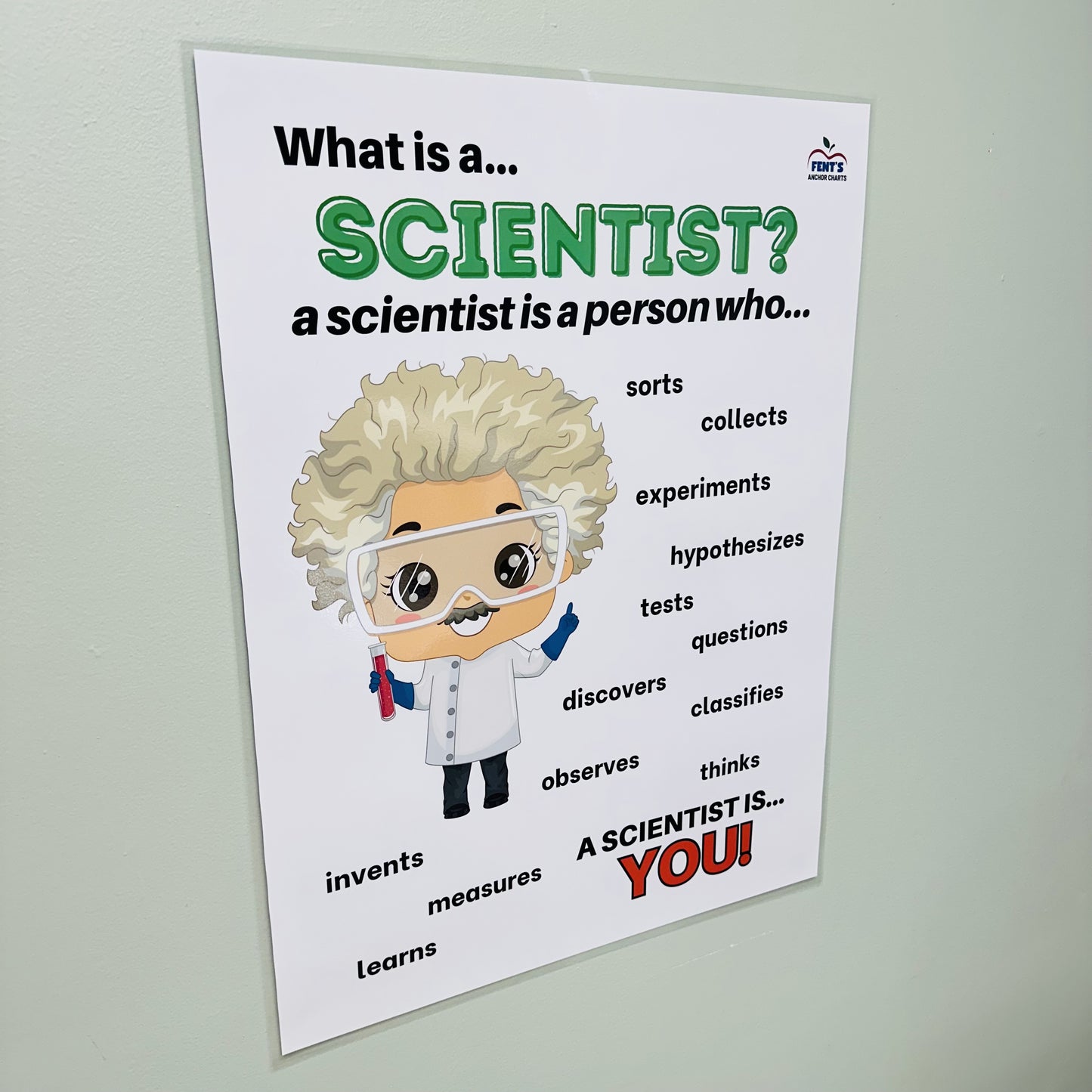 "What is a Scientist" Anchor Chart
