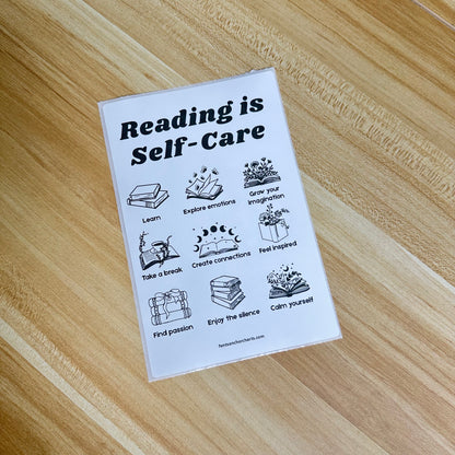 "Reading is Self Care" Anchor Chart Sticker