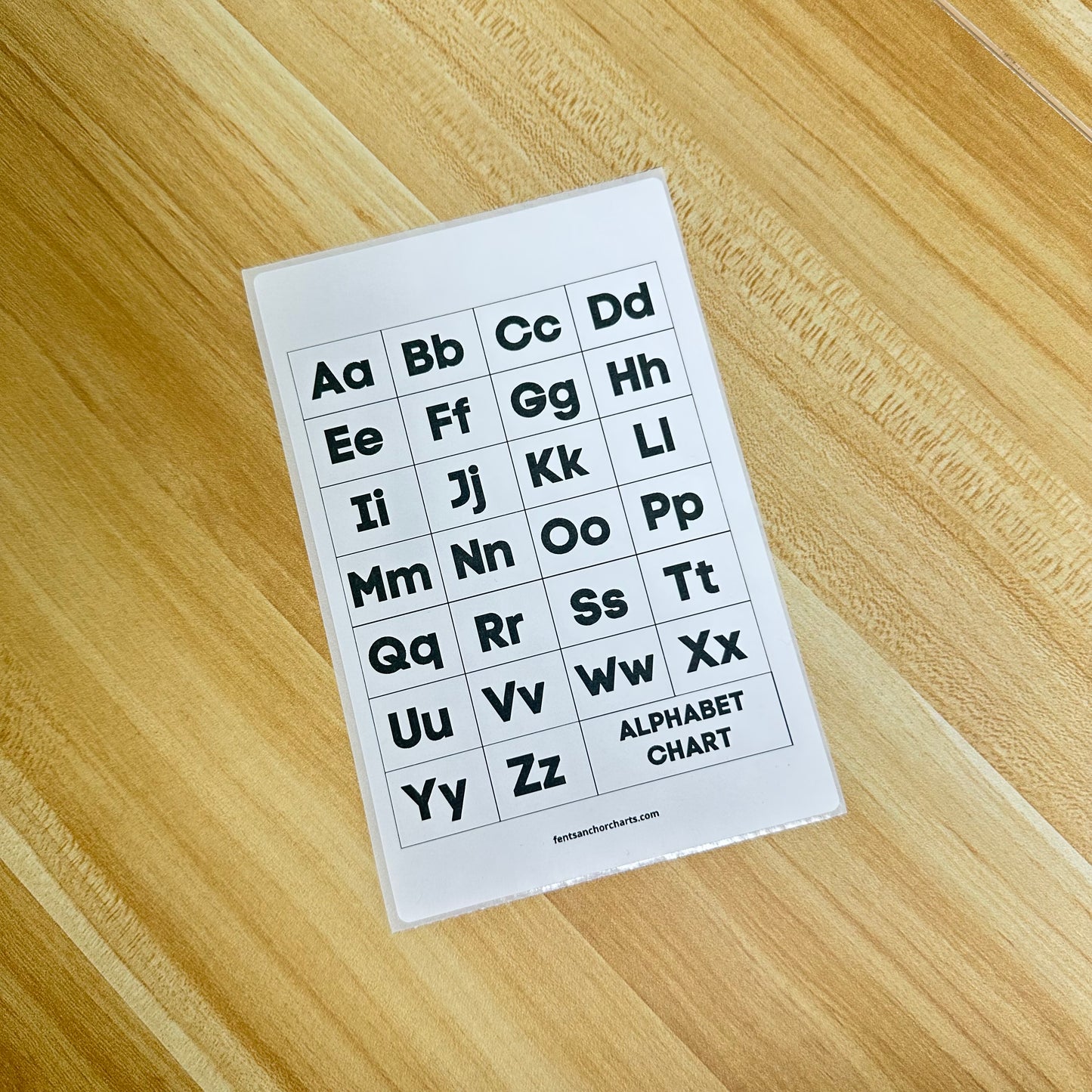 "ABCs" Anchor Chart Sticker