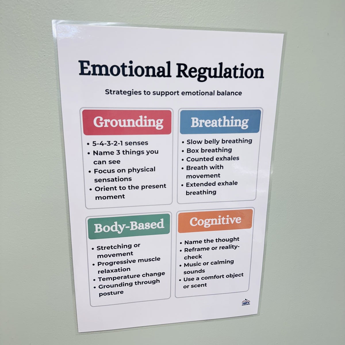 "Emotional Regulation" Poster