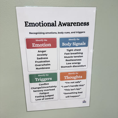 "Emotional Awareness" Poster