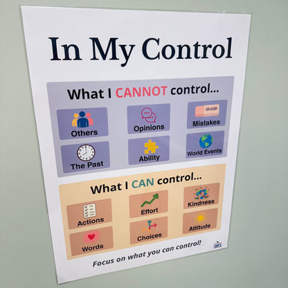 "In My Control" Anchor Chart