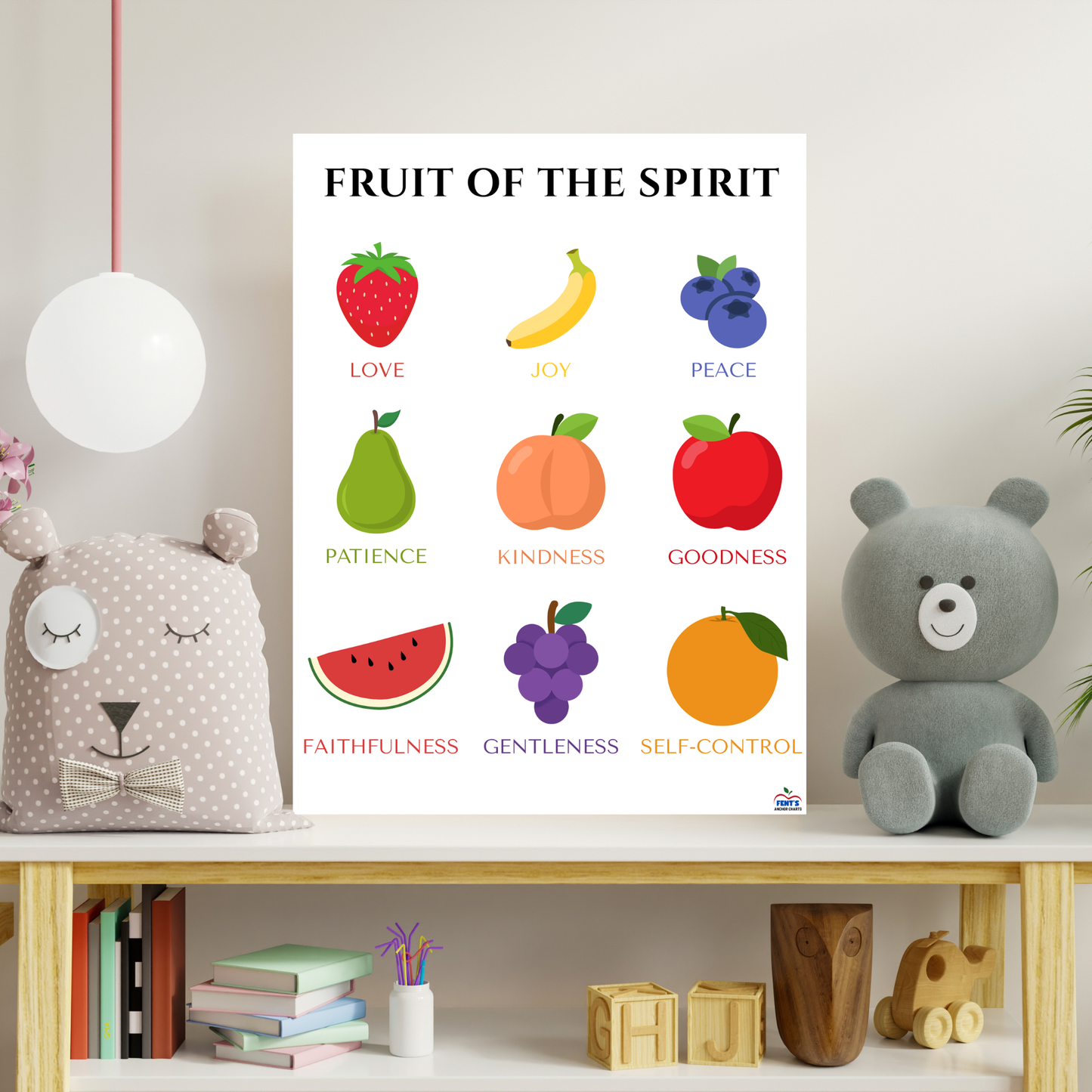 "Galatians 5:22–23" Poster