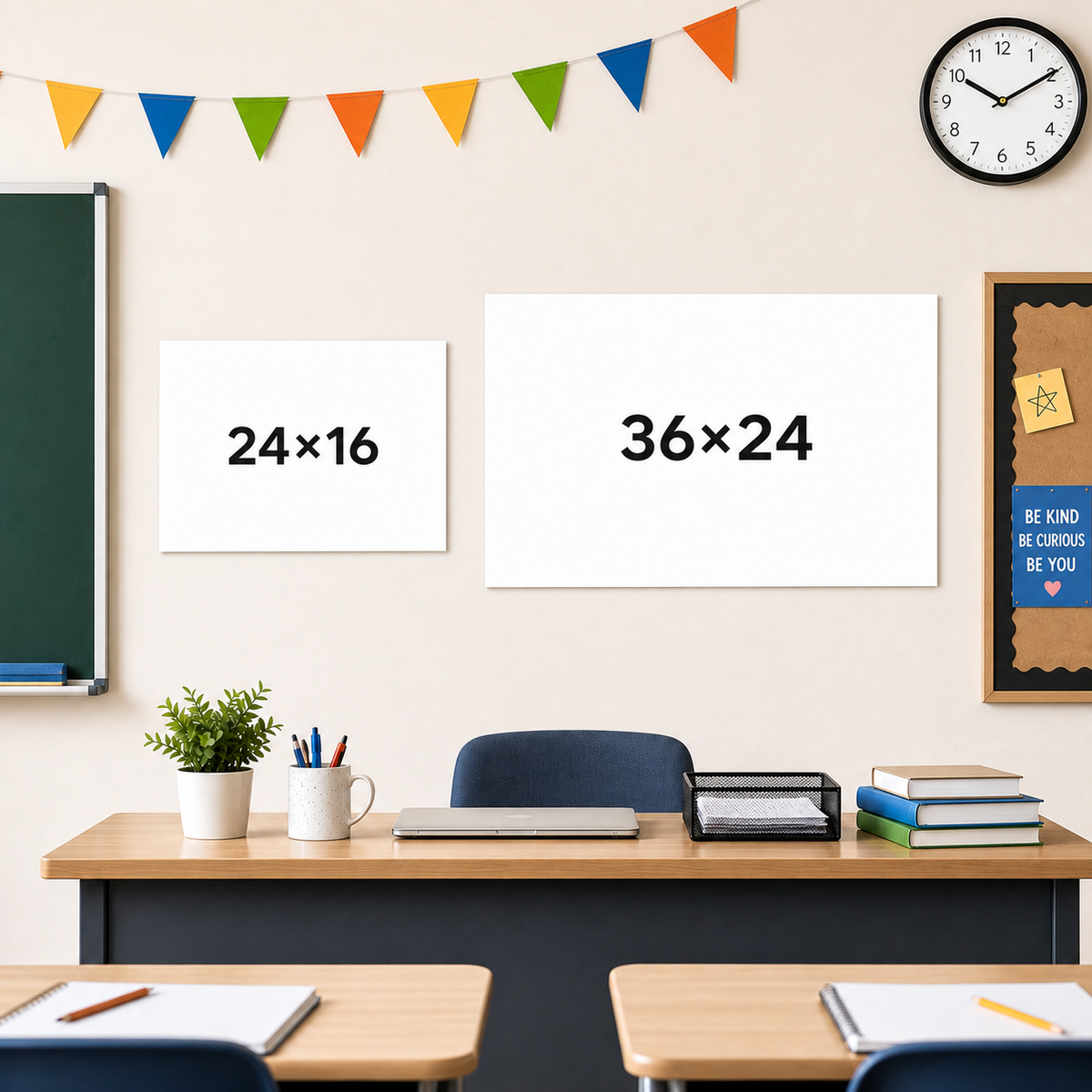 Watercolor Classroom Welcome Banner | Personalized for Teachers
